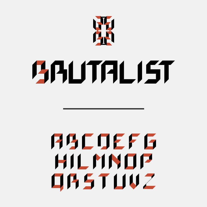 Brutalist Logo