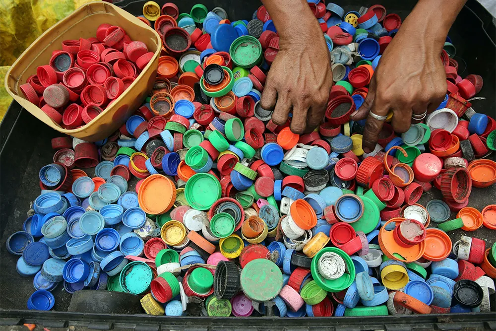bottle caps recycling