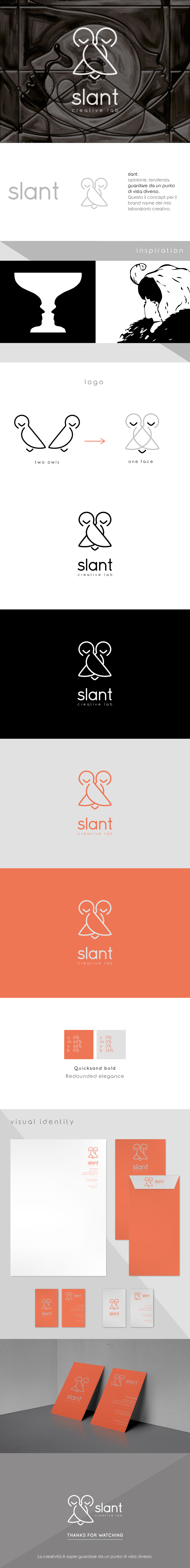 slant