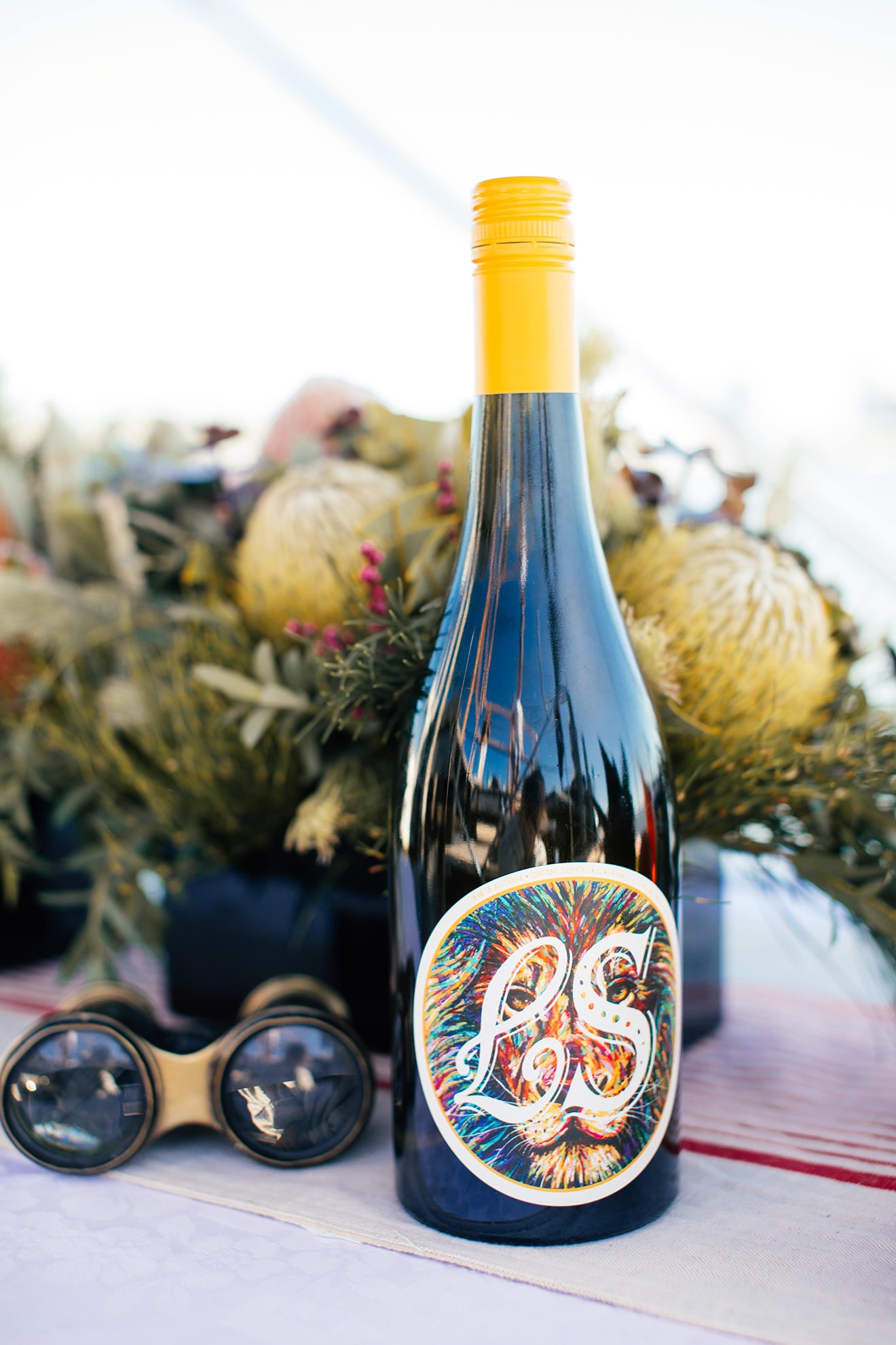 bottiglia di vino, esempio