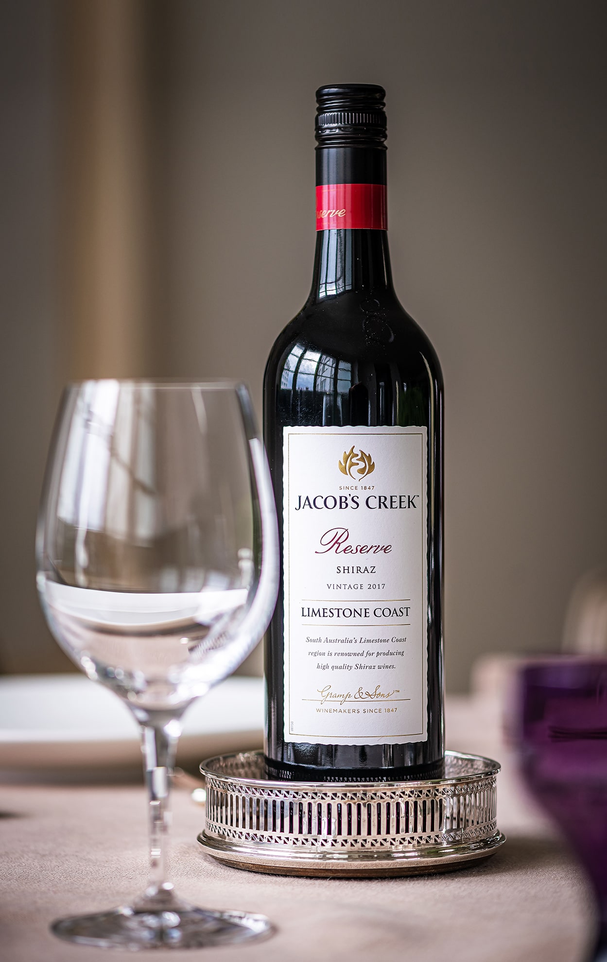 bottiglia di vino, esempio