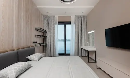 camera vista mare