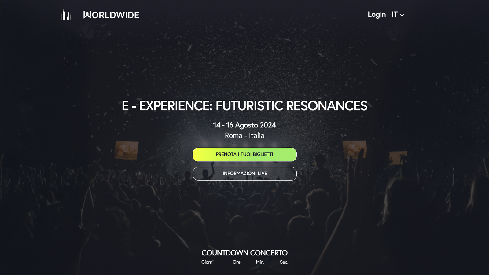 immagine della presentazione del sito web Worldwide