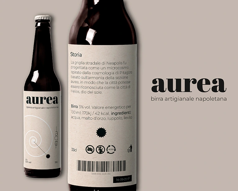 packaging design birra